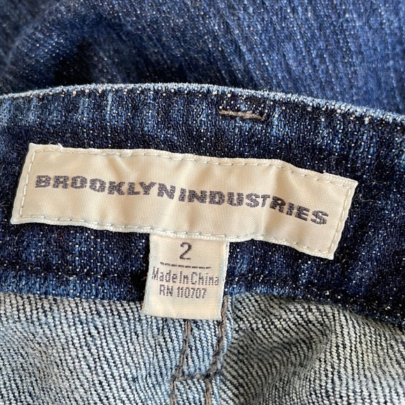 Straight Leg Jeans Brooklyn Industries Slim Straight Medium Wash Denim Size 2 - Picture 4 of 7